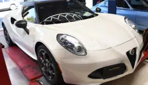 Alfa Romeo detailing in Los Angeles