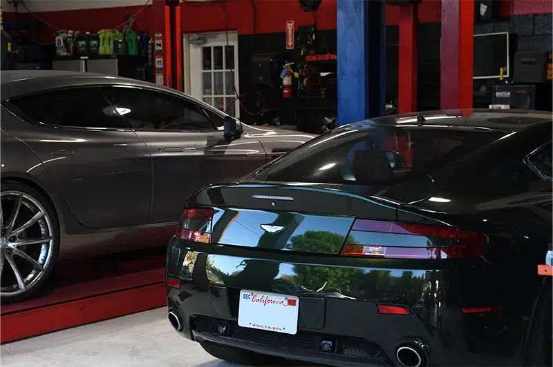 Aston Martin repair in Los Angeles