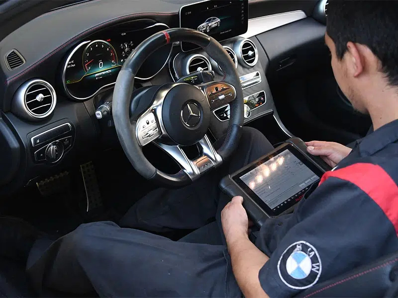 Mercedes AMG C43 diagnostic