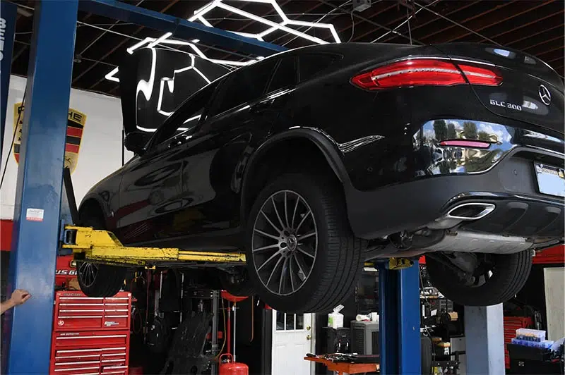 Mercedes pre-purchase inspection in Reseda