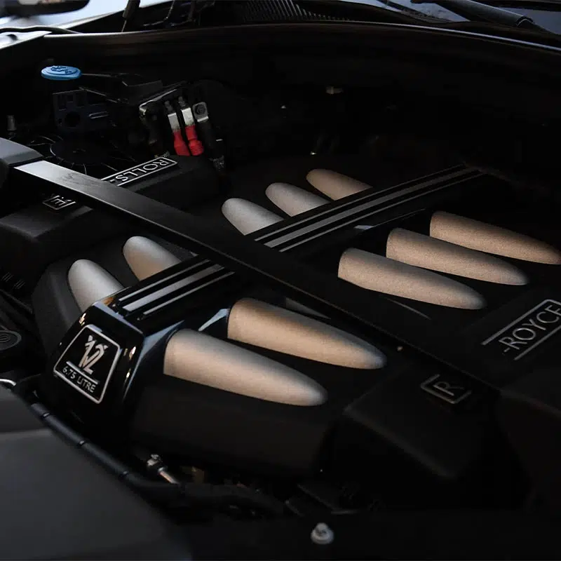 Rolls-Royce V12 engine repair in Reseda