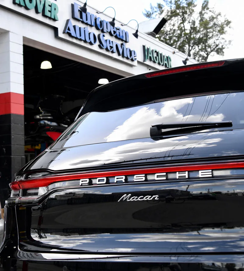 Porsche Macan at John's European Auto Service