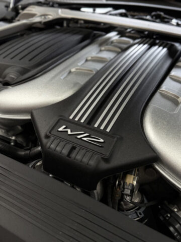 Bentley W12 Engine Service and Repair in Reseda, CA Bentley W12 twin-turbo engine undergoing service at European Auto Service specialized exotic repair facility