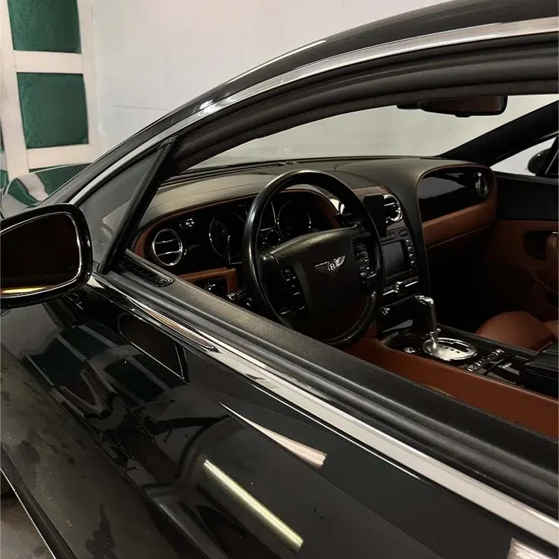Cleaning Interior Parts in a Bentley